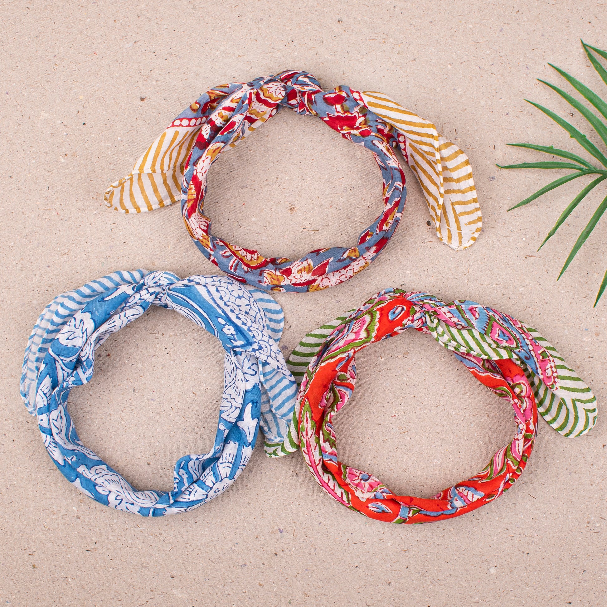 Block Print Bandanas