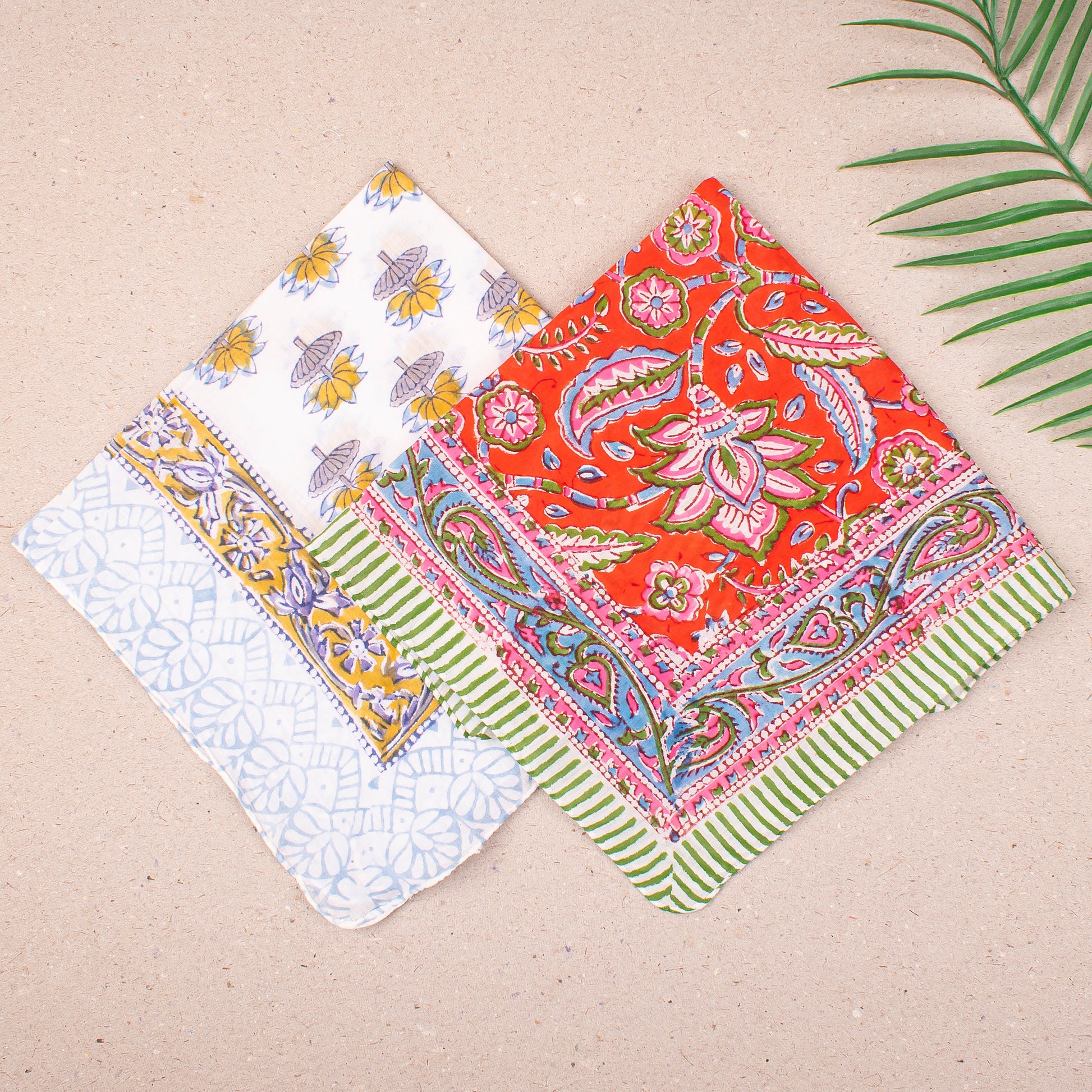 Block Print Bandanas