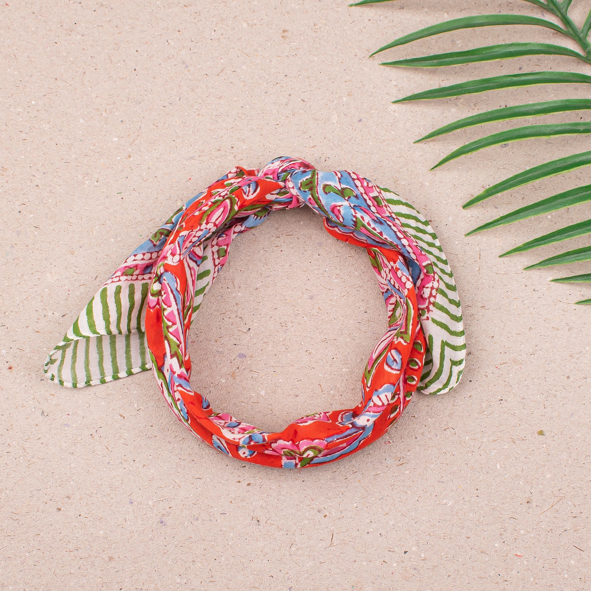 Block Print Cotton Bandanas