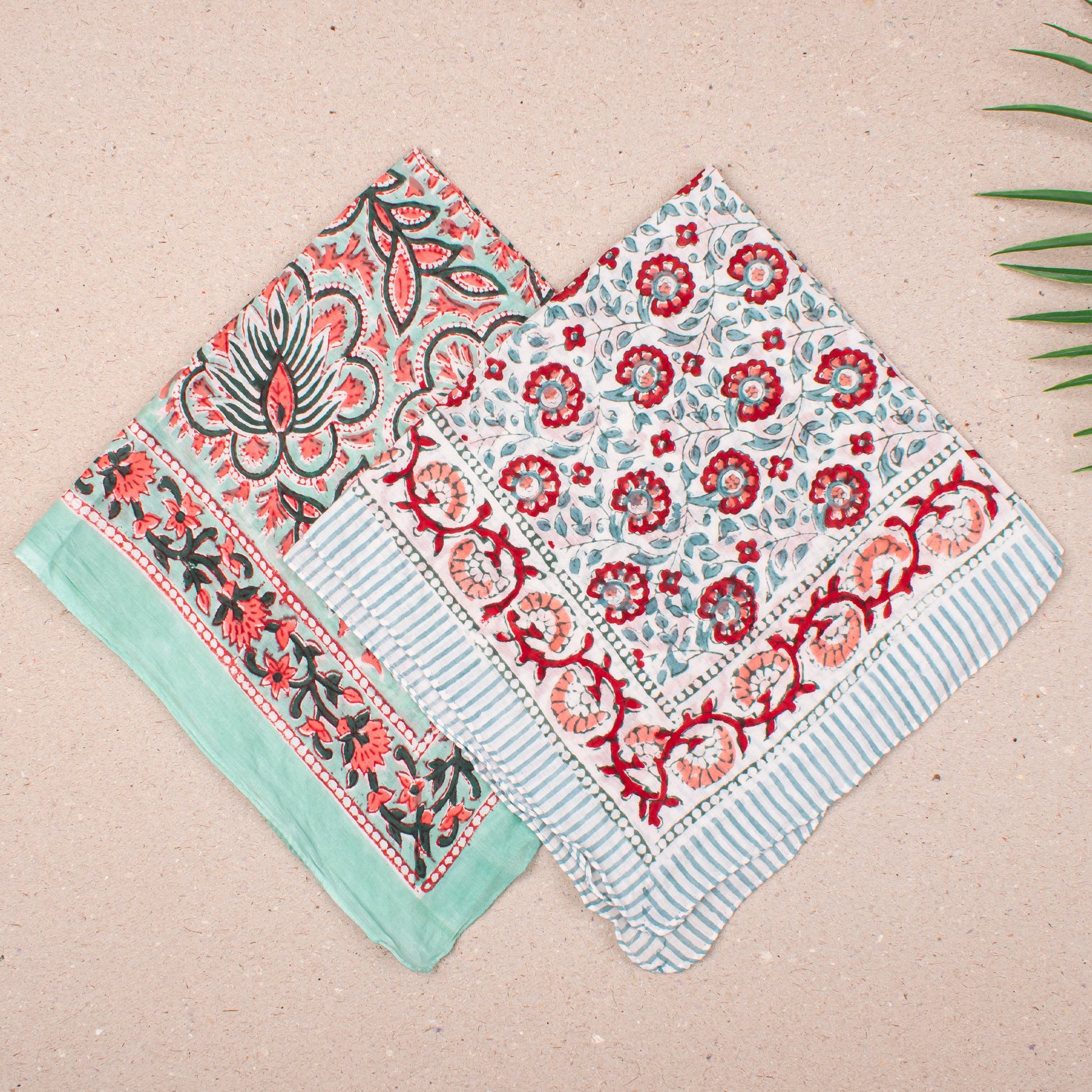 Block Print Bandanas