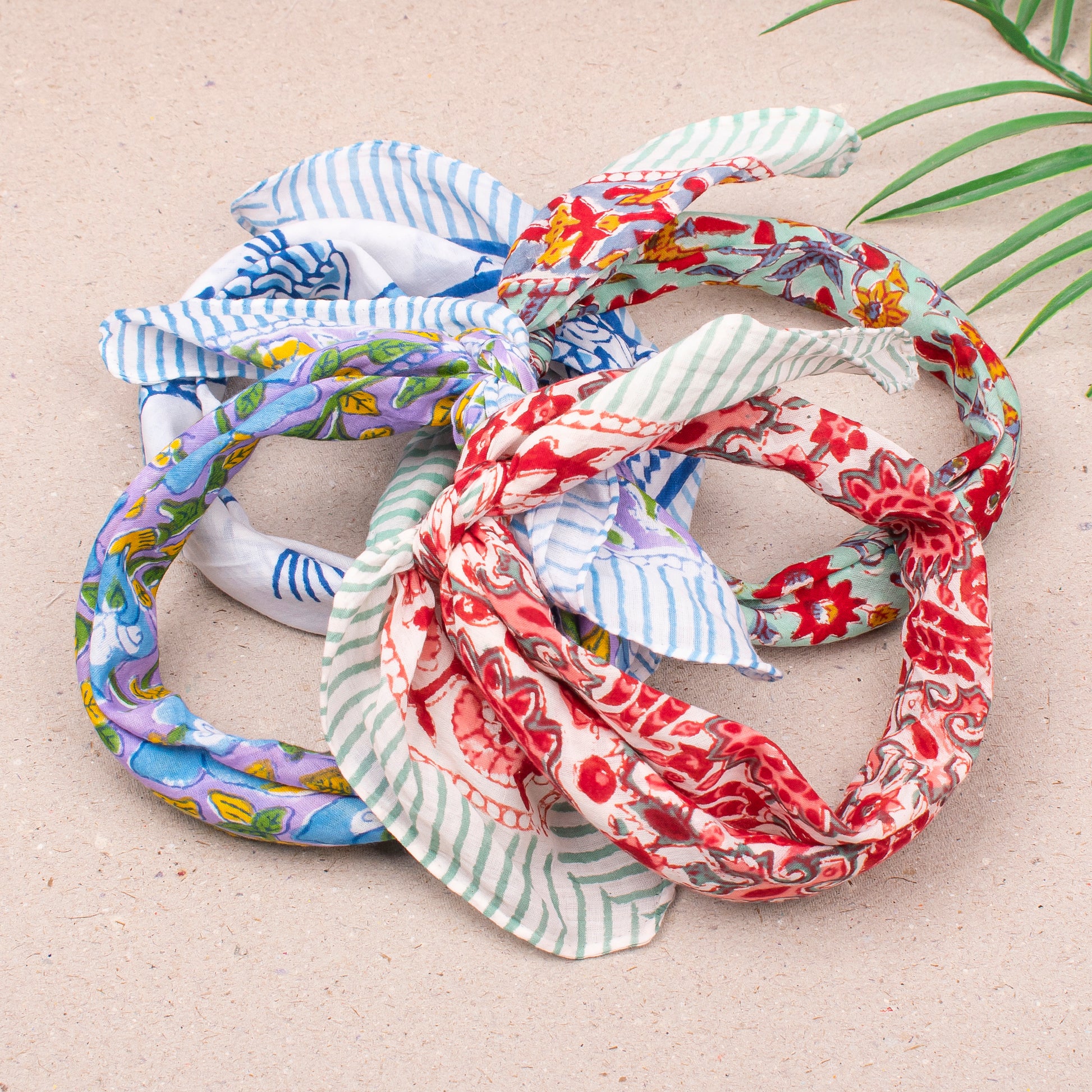 Block Print Bandanas