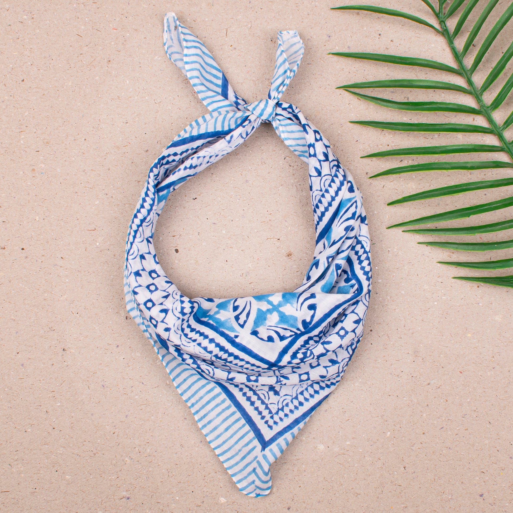 Block Print Bandana