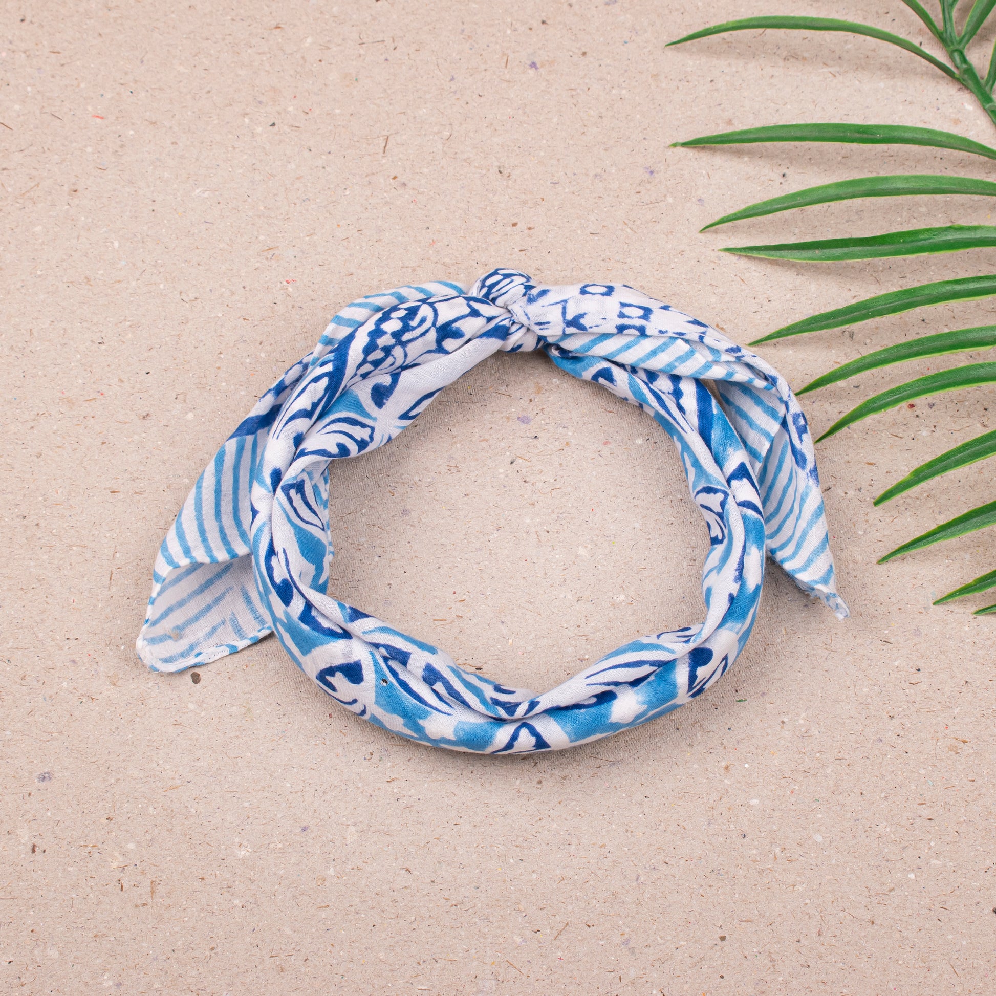 Block Print Cotton Bandanas