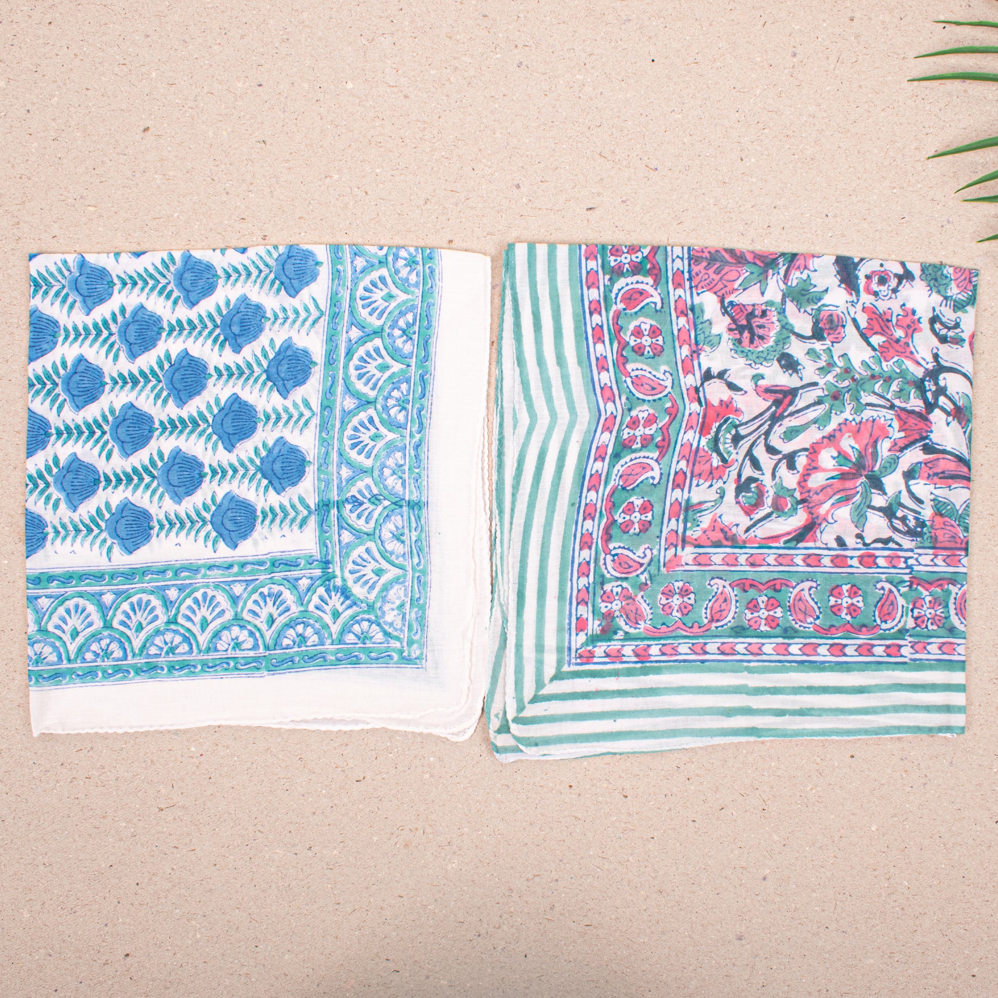 Block Print Bandanas