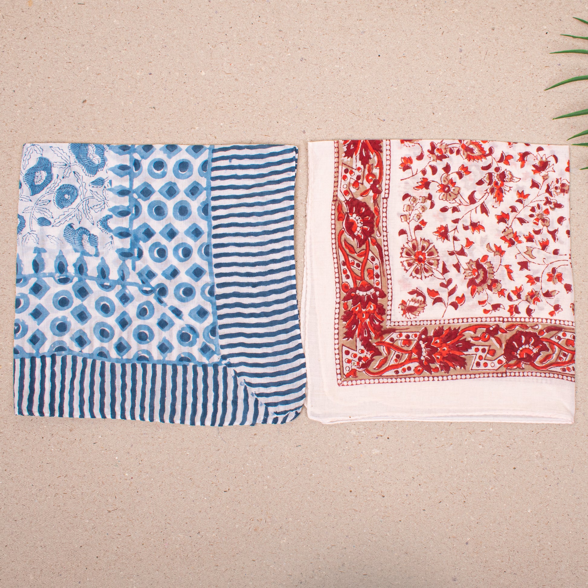 Block Print Bandanas