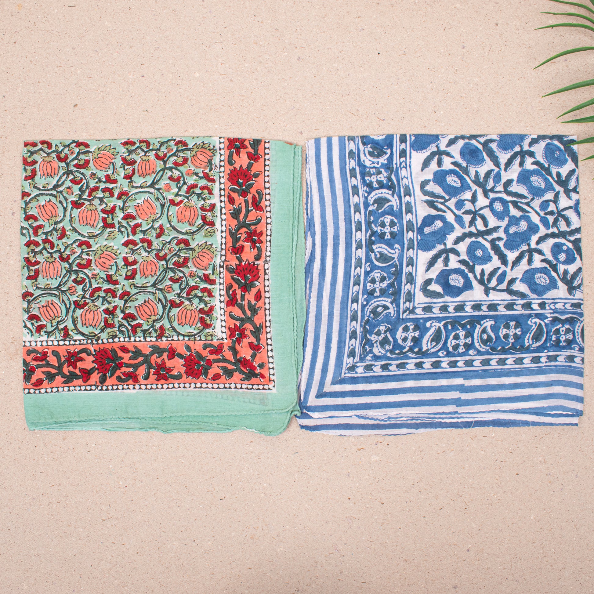 Block Print Bandanas