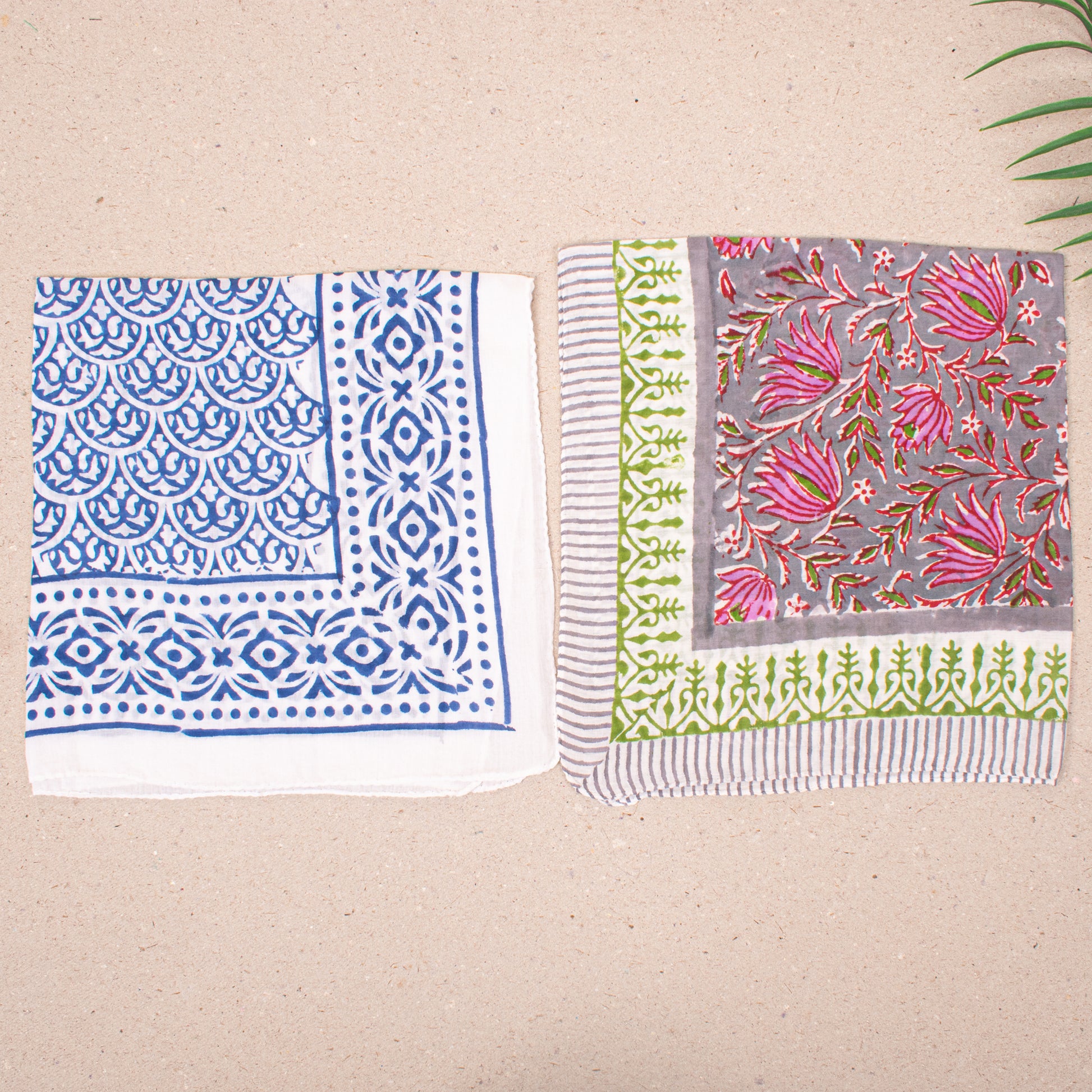Block Print Bandanas