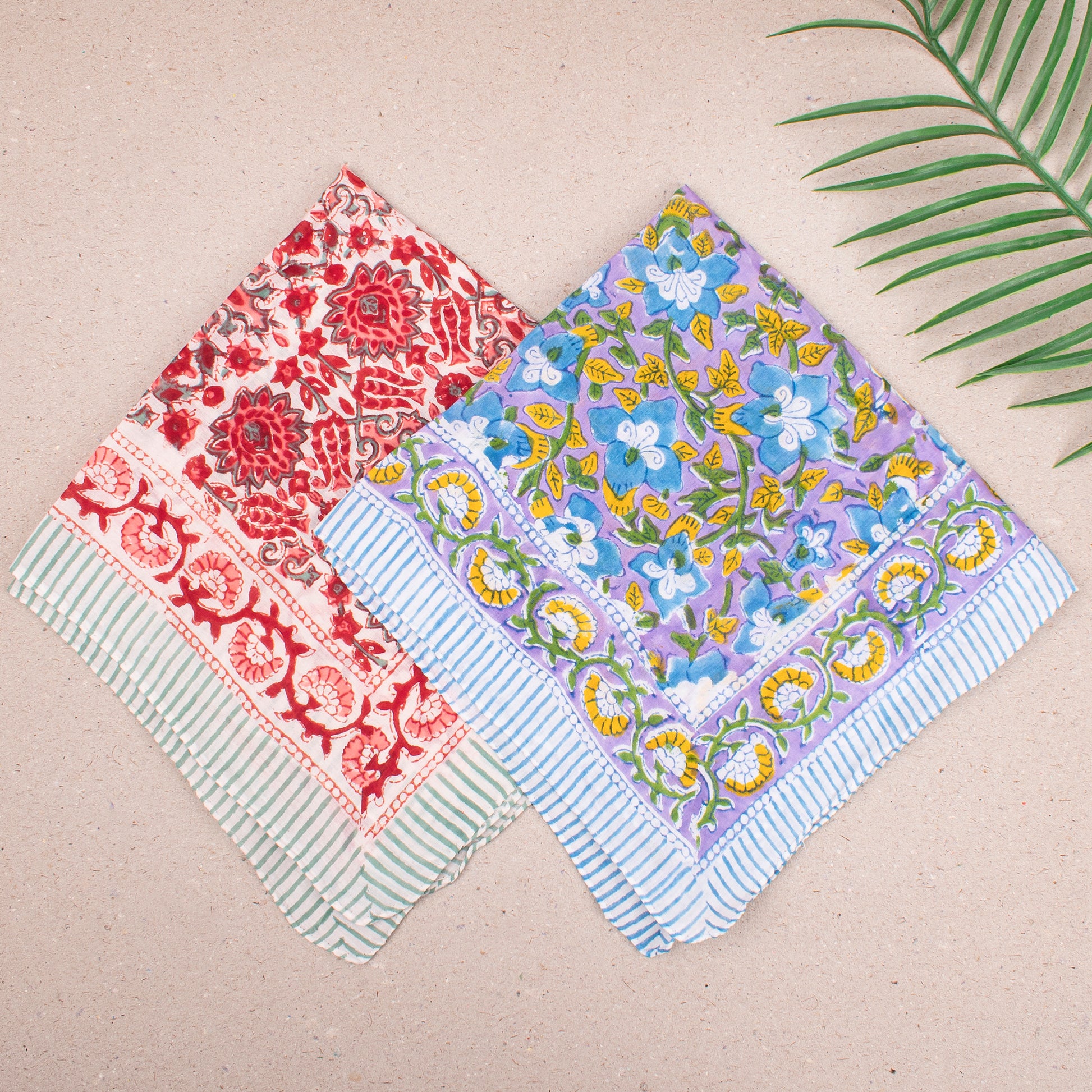 Block Print Bandanas