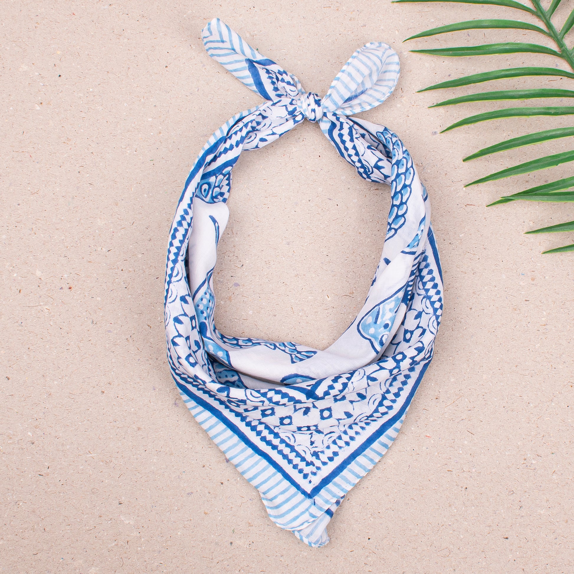 Block Print Bandana