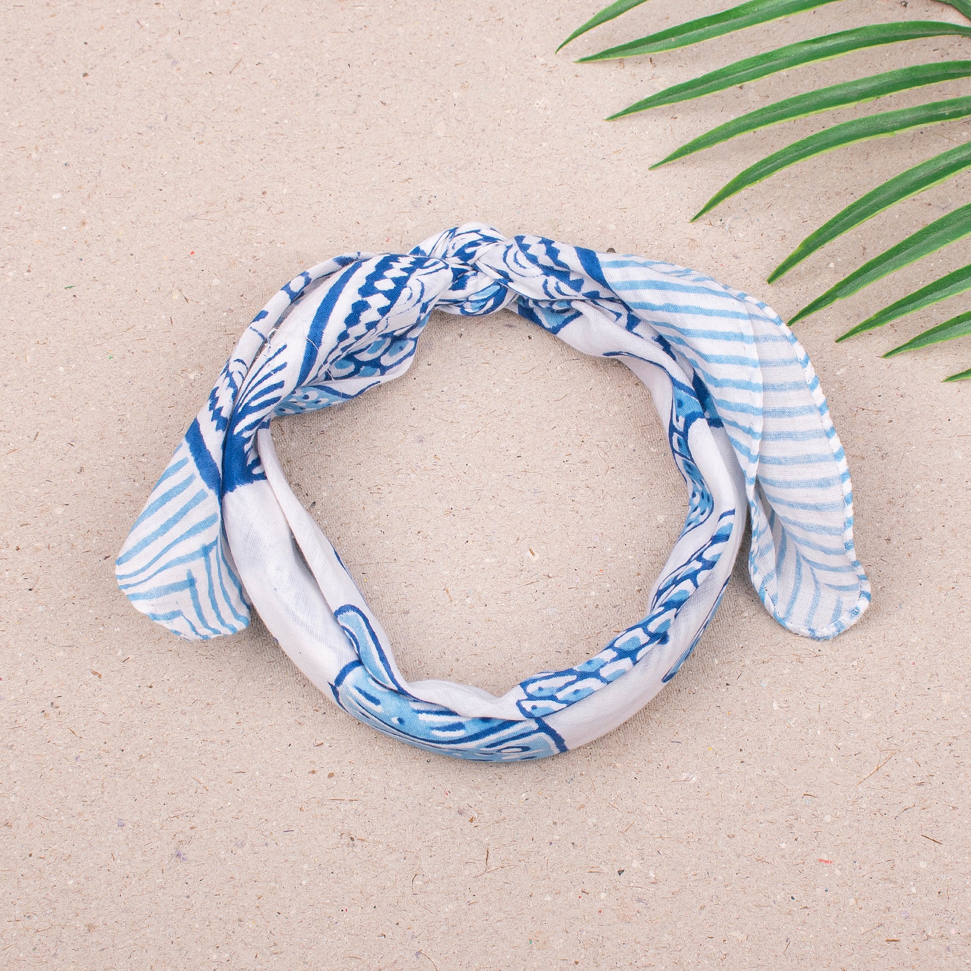 Block Print Cotton Bandanas