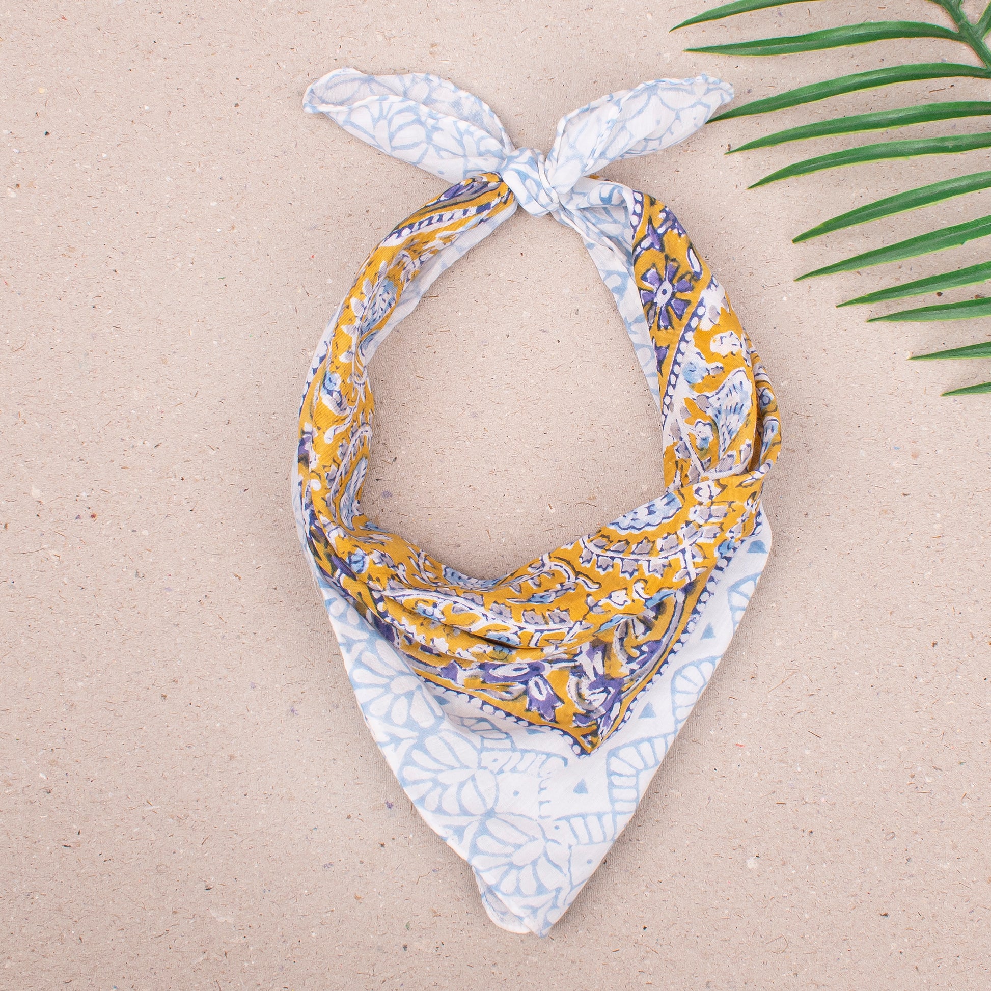 Block Print Bandana
