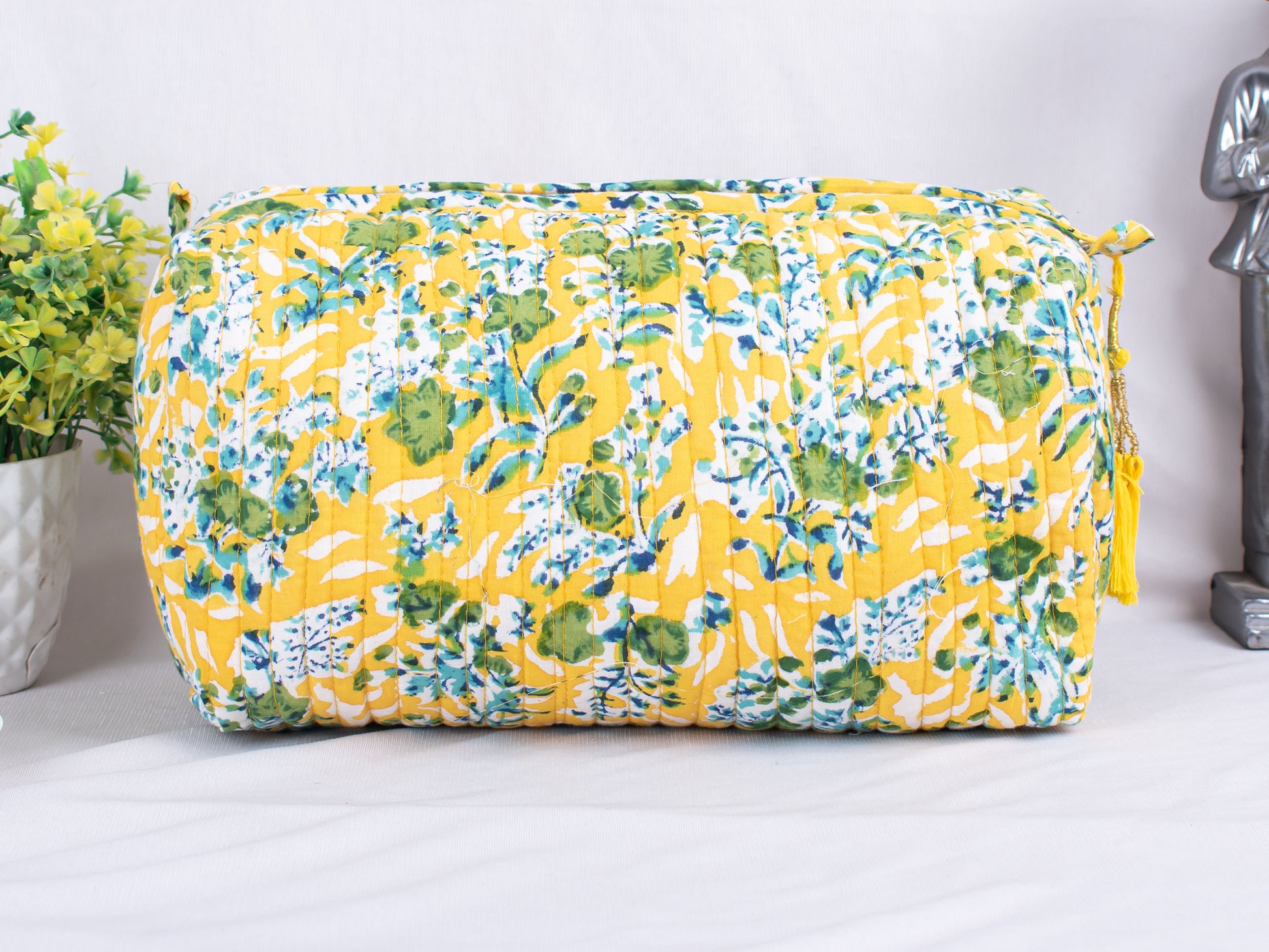 Set of 3 Makeup Bags, Cosmetic Makeup Travel Bags, Small Pouches, Travel Pouch For Women, Designer Makeup Bags, Cotton Toiletry Bags