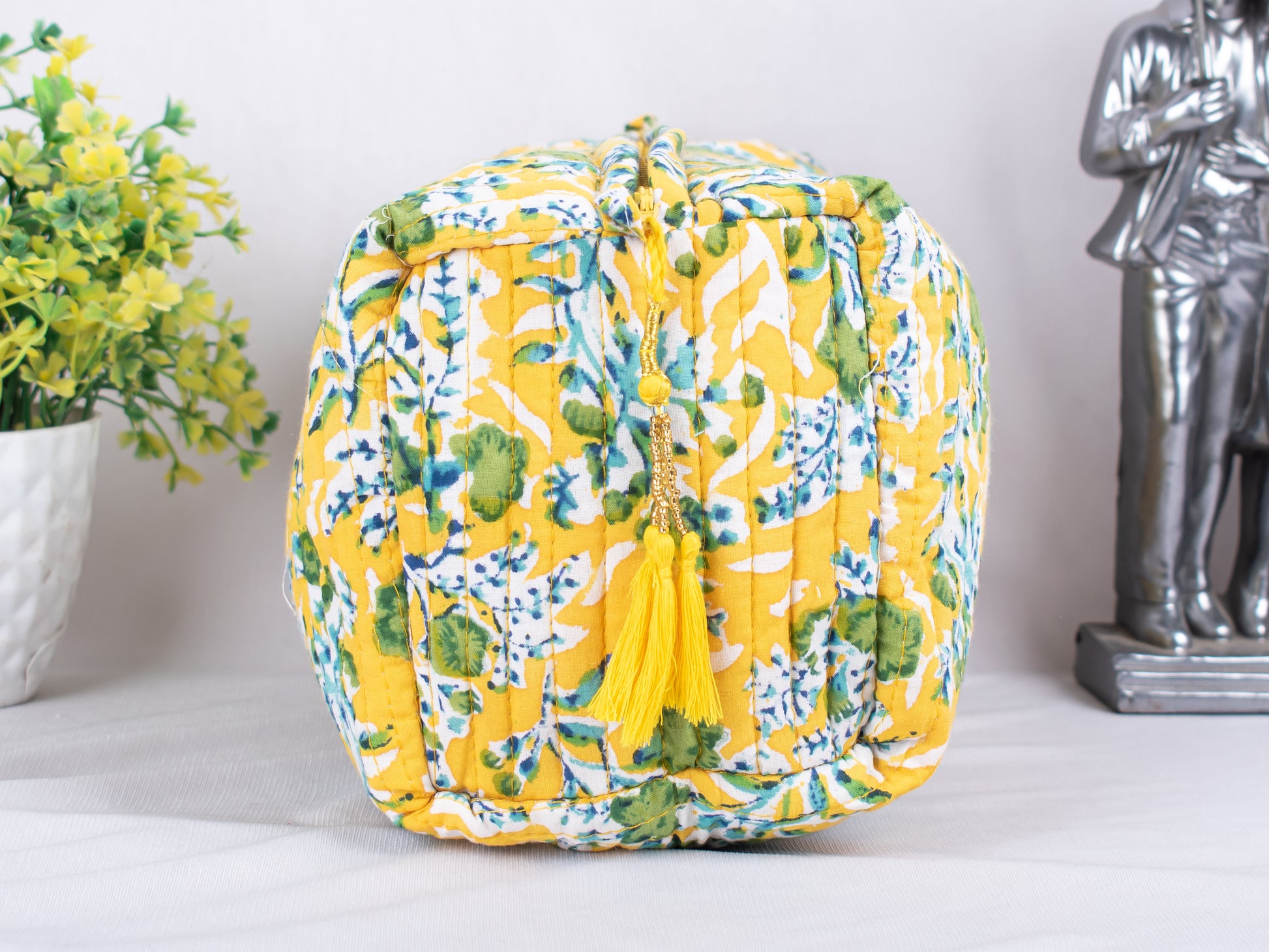 Set of 3 Makeup Bags, Cosmetic Makeup Travel Bags, Small Pouches, Travel Pouch For Women, Designer Makeup Bags, Cotton Toiletry Bags