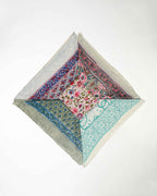 Set of 5 – Dopamine Dressing Cotton Bandanas | Colourful Floral Block Print Neck Scarf & Head Wrap | Boho Lightweight Fashion Accessory for Summer | UK