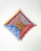 Set of 5 – Organic Cotton Bandana Head Scarves | Hand Printed Boho Hair Wraps for Women | Lightweight Eco-Friendly Headband & Neck Tie | UK