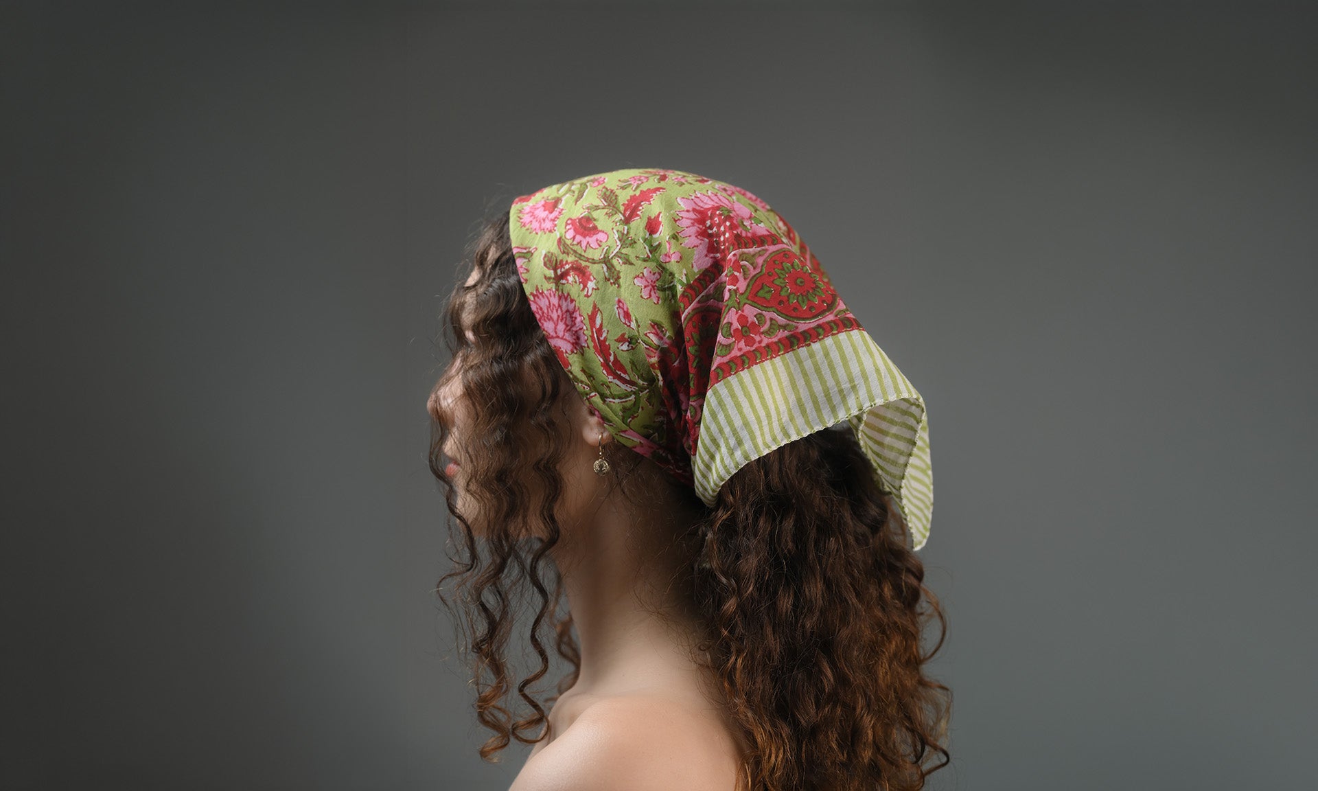 Set of 10 – Premium Cotton Bandanas for Hair Loss & Chemo Head Wraps | Soft Block Printed Headscarf, Neck Tie & Head Covering | Gentle Unisex Gift | UK